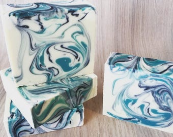 Eucalyptus Wave Cold Process Soap/ 100 % Natural Soap