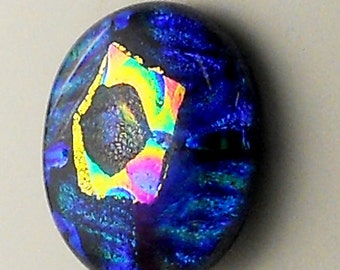 2688 dichroic cabochon - free shipping