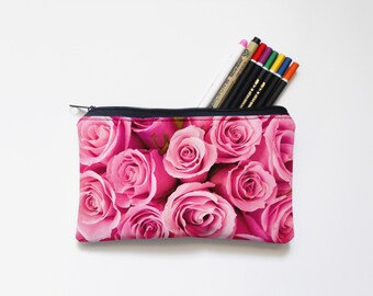 Zipper Pouch, Pencil Pouch, Pencil Case,