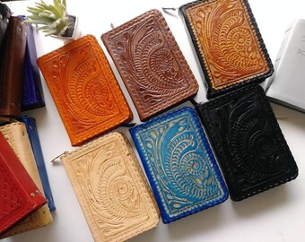 JW LEATHER Bible cover with zipper for NWT 2013 revised edition, regular size. Snail Embossed.