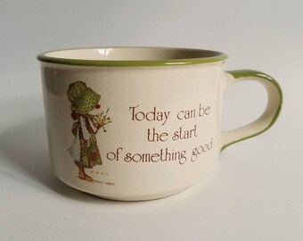 Vintage Holly Hobbie Tea/Coffee/Soup Mug, 1980, Country Living