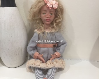 OOAK doll - Cathriona art doll