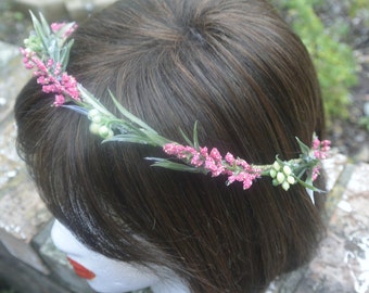 Berry Branch Flower Crown CLEARANCE