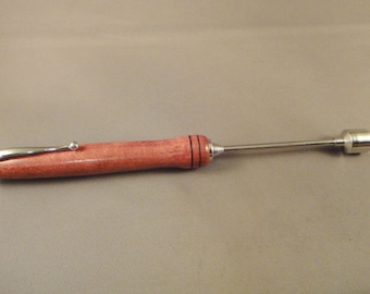 Telescoping Magnetic Pick-Up Tool - Purpleheart Wood