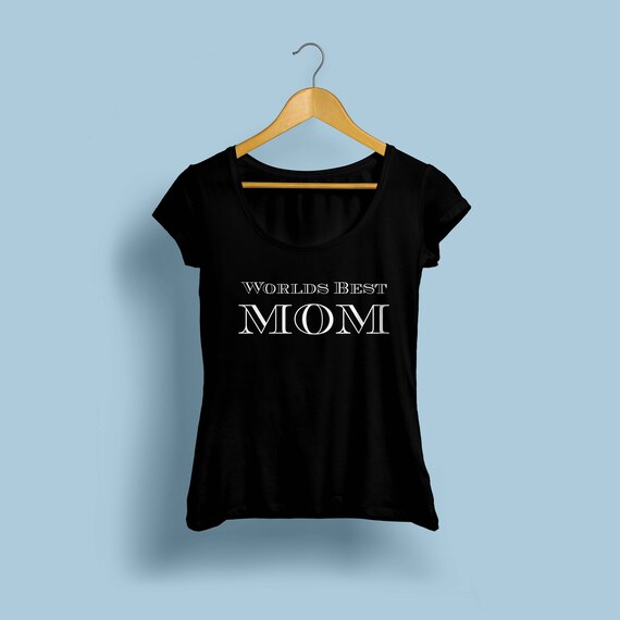 World's best Mom Womens Shirt S-XXL Crew and Vneck Available
