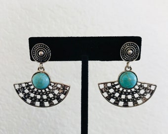 Turquoise Blue Earrings