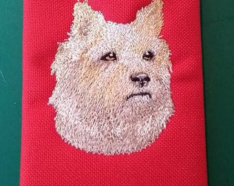 Embroidered Cairn Terrier Wallet
