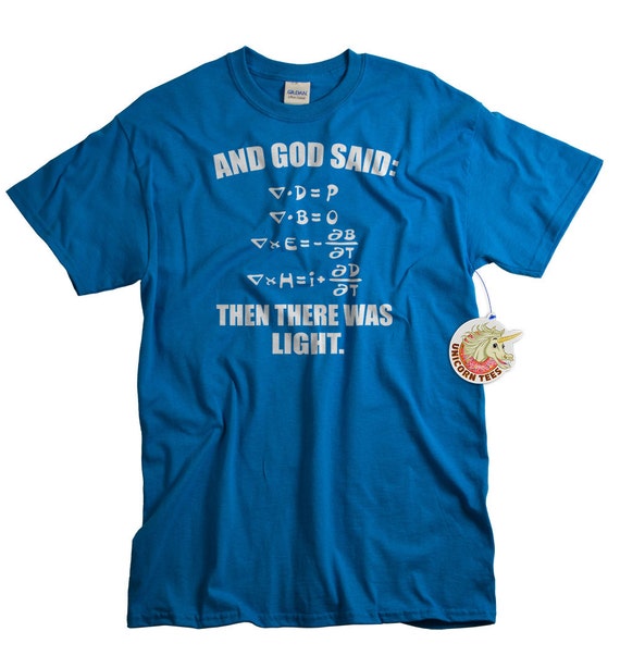 Maxwell's Equations Shirt