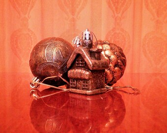 Christmas set of four items 1970,Home decor ornament.