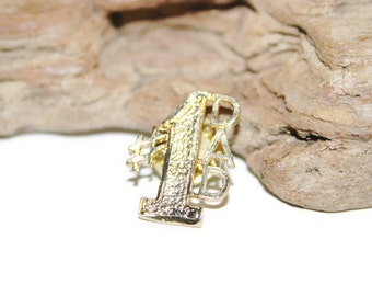 VENTE cadeau pour papa papa 1 épingle à cravate, numéro un papa, cadeau pour papa, Daddys Little Girl, cadeau pour grand-papa, cadeau pour homme, idées cadeaux fête des pères
