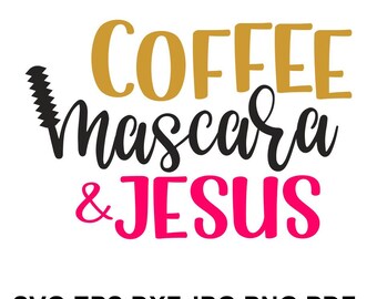 Download Jesus coffee mascara | Etsy