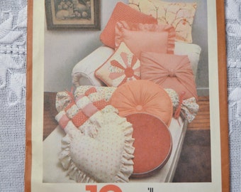 Simplicity House Pattern 117 10 Pillows How To DIY Sewing Supplies PanchosPorch