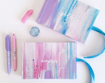 Personalised handmade photo album, featuring my original abstract design 'Eve's Crush' each holds 30 10x15cm (4x6") photos