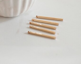Pendant bar rectangular brass 25mm