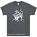 octopus playing drums t shirt