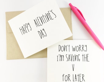 Funny Valentine's day card for boyfriend, sexy card, cards for him, funny card, love card, valentine's card, card for husband, funny card