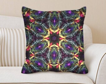 Kaleidoscope Microsuede Pillow