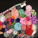 Baby Headband DIY Kit, 25 Headbands, Baby Shower Headband Station, DIY Headband Supplies, Shower Activity, Bow Bar, Baby Headbands