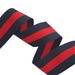 Red Blue Striped Gross Grain Ribbon Trim, Gucci Striped Trim, DIY Choker Trim, DIY Belt Trim