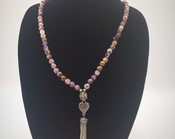 Handmade Cape Amethyst Necklace
