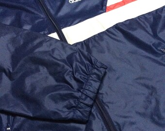 1990s ADIDAS COACH NYLON Vintage Rain Jacket