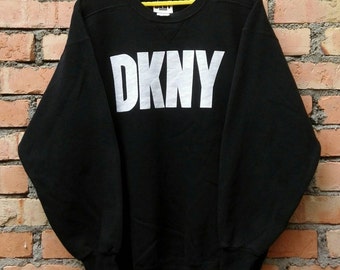 Rare!!! Donna Karan New York DKNY Sweatshirt Large Size