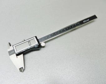 8" iGAGING Caliper Digital Electronic Precision Read 3 Way LCD Large EZ Cal ip54 (1.2FRE)