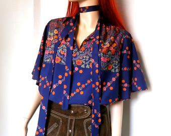 Beautiful original 1970's M&S floaty blouse