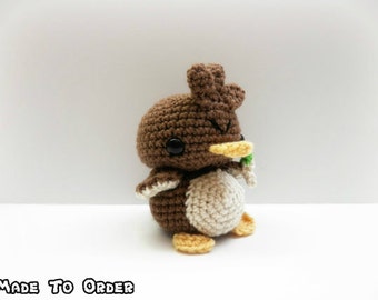 Crochet Farfetch'd Inspired Chibi Pokemon