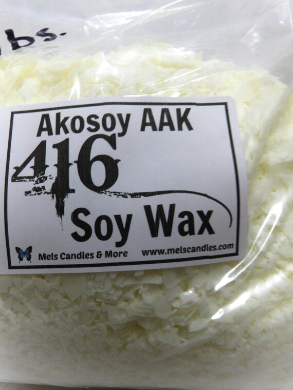 4 Pound Bag of All Natural 416 Soy Wax Flakes
