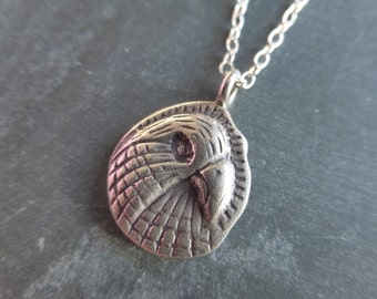 Karen Hill Tribe Silver Eagle Pendant With 925 Sterling Silver Trace Chain Necklace - Choice Of Chain Length - Boho - Tribal