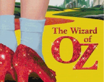 The Wizard of Oz Cross Stitch Pattern