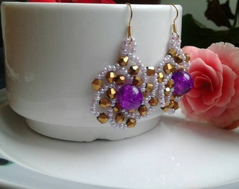 Swarovski Beaded Earrings
