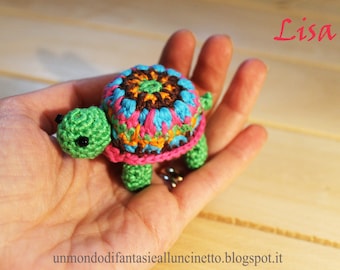 Turtle crocheted