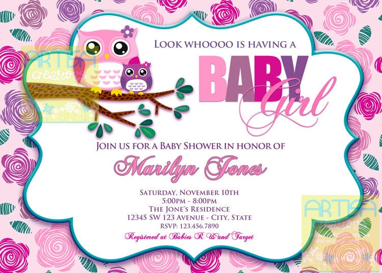 Owl Baby Shower Invites Selo L Ink Co Owl Baby Shower Invites