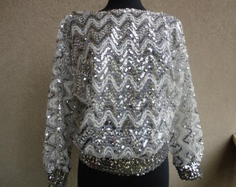 Teddi of California Silver Top