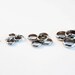 B4 - wide solid steel 3.5-4-5-6-7-8-10mm farms beads jump rings / Solid Closed Stainless steal Jump Rings Beads Loops wide