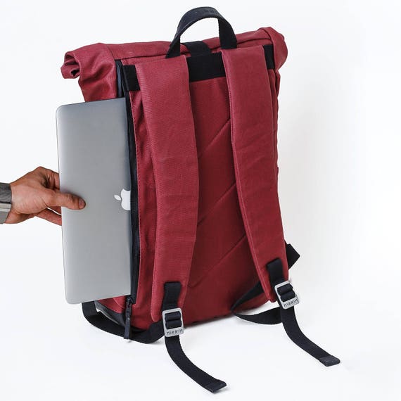 Laptop Backpack Roll Top Backpack Cute Backpack Womens