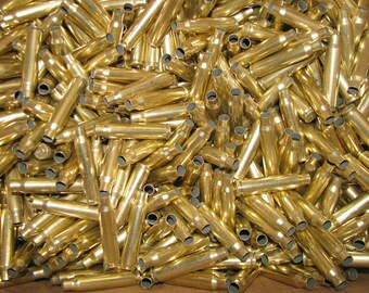 Large Lot 223 Caliber Range Brass shell Casings Cleaned / Unprocessed 1350+ count