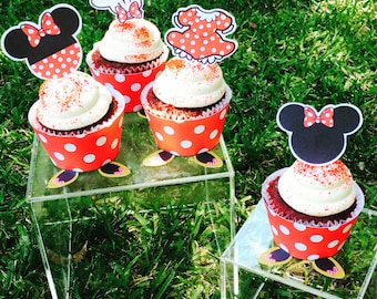 Minnie Mouse Cupcake Wrappers