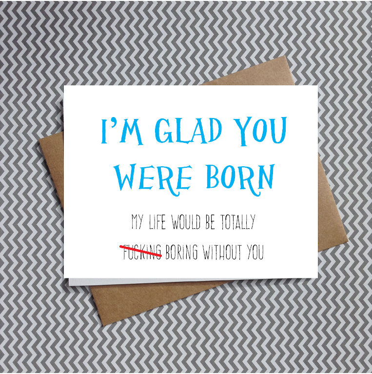 Funny Friend Birthday Card Ideas