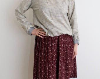 Vintage 90's Over the Knee Skirt