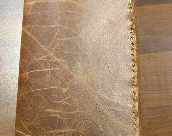 Leather Notebook Cover (For Moleskine Cahier)