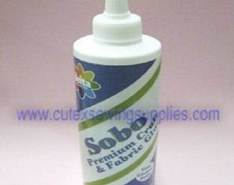 SOBO Premium Craft & Fabric Glue 4 OZ. BOTTLE