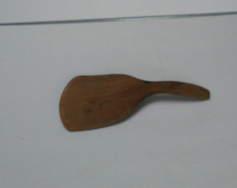 Antique Wood Butter Paddle Primitive Rustic Kitchen Display