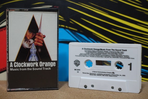 Stanley Kubrick's A Clockwork Orange by Various Artists Vintage Cassette Tape