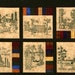 Northwoods Memories Quilt Pattern - 12 Redwork Hand Embroidery Blocks & Quilt Finishing Pattern - by Beth Ritter - Instant Digital Download