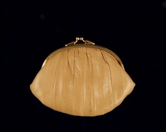 Vintage Eel Skin Change Purse