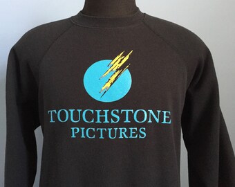 80s 90s Vintage Touchstone Pictures Disney Studios movie Sweatshirt - XL X-LARGE