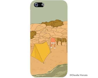Moonrise Kingdom illustrated Iphone case